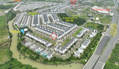 NHÀ PHỐ GÓC VIEW SÔNG ĐỒNG NAI 223M2 GIÁ CẮT LỖ CHỈ 12.9 TỶ